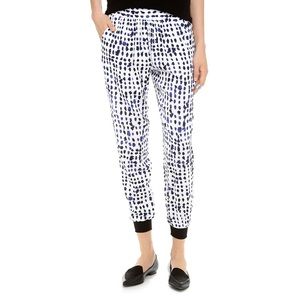 Milly gathered ribbed pants